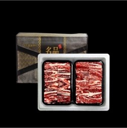 명품한우 찜갈비 선물세트3호(한우1등급 찜갈비800g X2팩)/총1.6kg 실속형